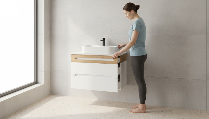 Bathroom sink cabinets sink vanities under-sink cabinet basin 80cm