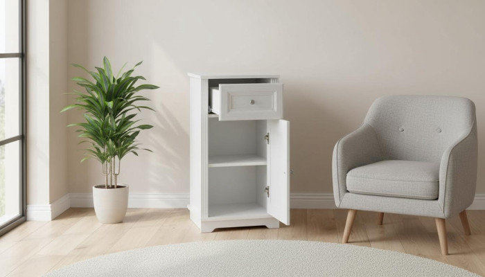 Bathroom furniture base cabinet white 81cm cabinet bathroom furniture hanging bathroom new