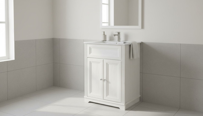 Antique Style Bathroom Furniture Sink Cabinet Cottage Bathroom 60cm