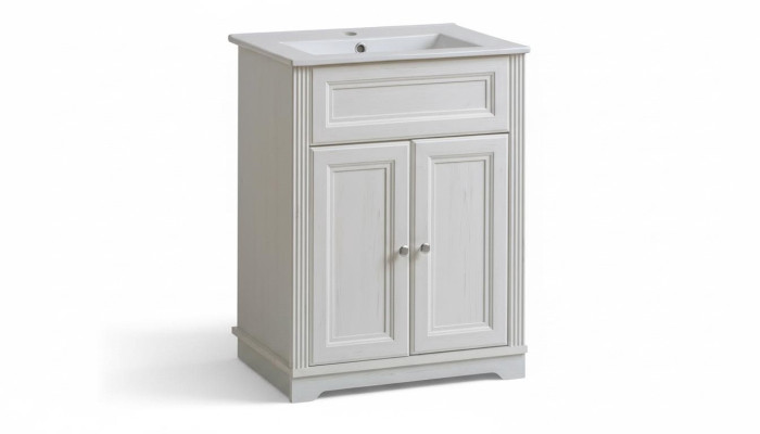 Antique Style Bathroom Furniture Sink Cabinet Cottage Bathroom 60cm