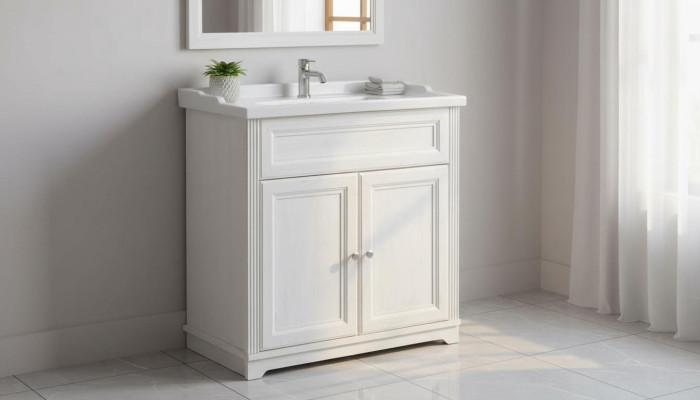 Antique style bathroom furniture basin with vanity country house bathroom