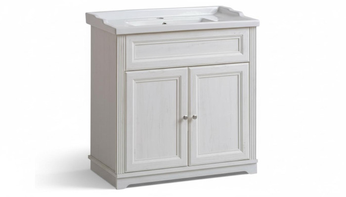 Antique style bathroom furniture basin with vanity country house bathroom