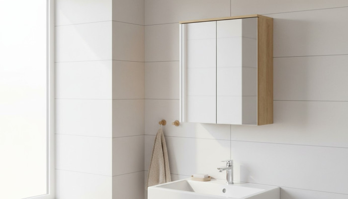 Mirror cabinet bathroom mirror decor wall cabinet bathroom cabinet
