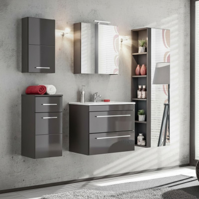 Design bathroom furniture decorative bath set suite cabinet sink