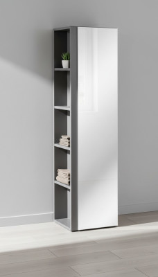 Bathroom tall cabinet with mirror door, shelf, bathroom cabinet, bathroom furniture