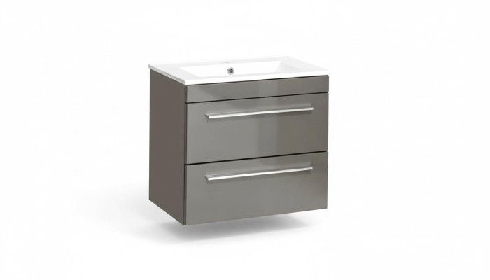 Gray basin vanity unit high-quality washbasins