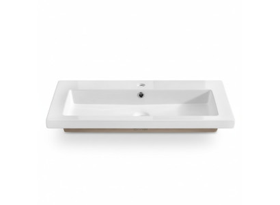 Ceramic Decor Washbasin Washbasin White Washbasin