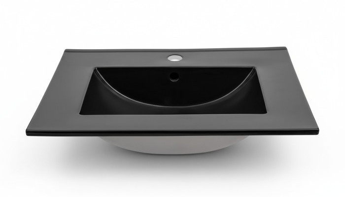 Ceramic washbasin sink built-in black basin washbasin