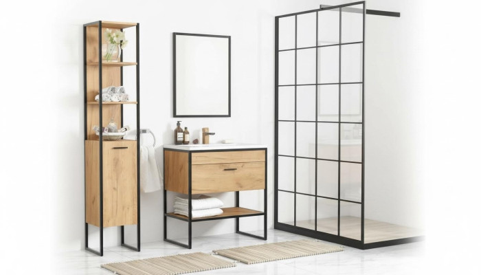 Bathroom furniture set sink 3-piece room