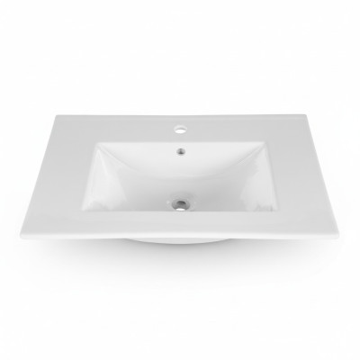 Decorative ceramic washbasin tabletop washbasin white washbasin