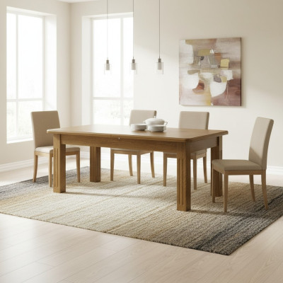 Dining table 250/450 cm kitchen table restaurant table wood dining room tables