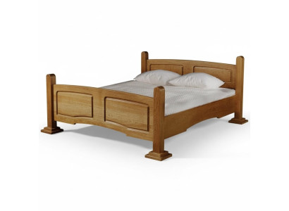 Antique Style Classic Bed Double Bed Beds Bedroom Wood 60/180cm