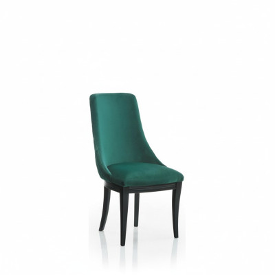 Green Armchairs 2x Luxury Classic Dining Room Chair Chairs Seat Modern Solid Wood