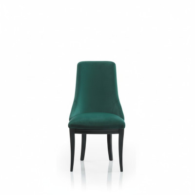 Set of 6 Luxury Classic Dining Room Chairs Modern Solid Wood Seats