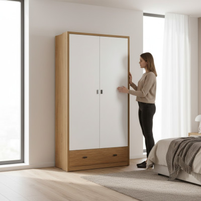 Wardrobe Bedroom Floating Doors 117 cm Wardrobes Sliding Doors
