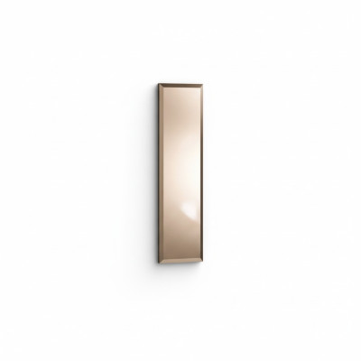 Classic wall mirror, wooden frame, mirror furniture, new, 90x25cm glass frame wall