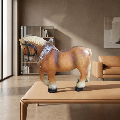 Russian Stallion Horse Decoration Figure Figures Statues Sculpture 51cm Statue