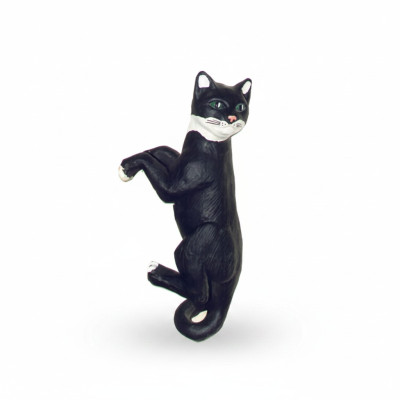Decoration garden plastic figures hand-painted figure statue cat hanging 60cm