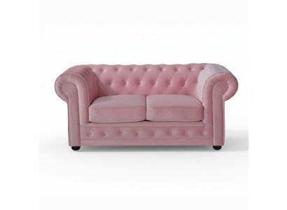 Chesterfield Sofa Couch Upholstery Fabric Leather Sofas Upholstery Set 4-Seater