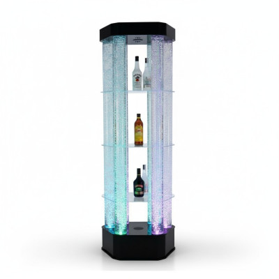 LED water wall bar shelf column water columns counter designer