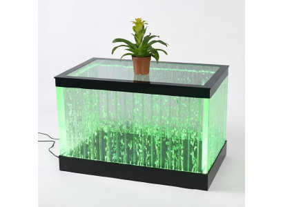 Design table coffee table water columns pillar water sofa tables LED