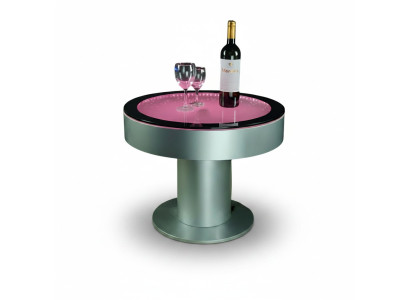 Design table coffee table water columns column water sofa LED illuminated