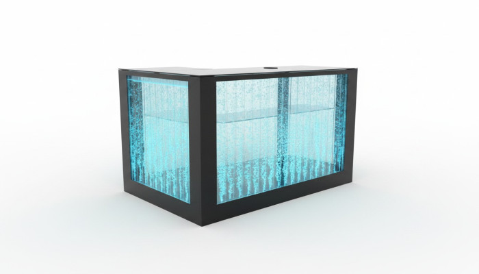 Bar table water wall bar counter furniture illuminated bar table bar counter