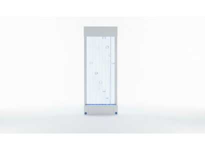 Partition shelf cabinet water wall column walls waterwall LED