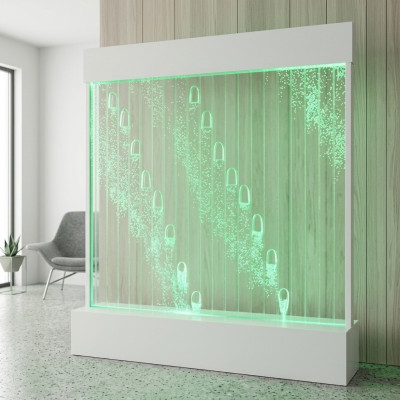 Modern partition water walls LED water wall illuminated decorative wall