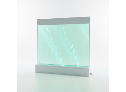 Modern partition water walls LED water wall illuminated decorative wall
