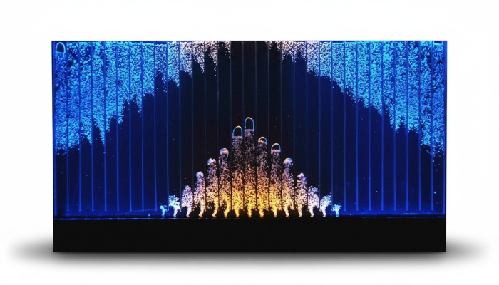 Modern partition water walls LED water wall decorative illuminated wall
