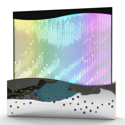 Wall panel water bubbles LED water wall designer water wall