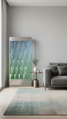 Wall panel with water bubbles LED Decorative Water Wall Designer Water Wall