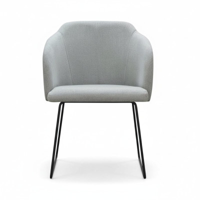 Chair 4x Dining Room TV Lounge Club Textile Seat Armchair Set New