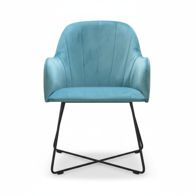 Chair 4x lounge armchair upholstered armchair living room restaurant club group chair