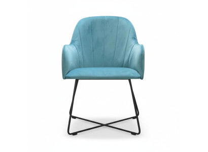 Chair 4x lounge armchair upholstered armchair living room restaurant club group chair