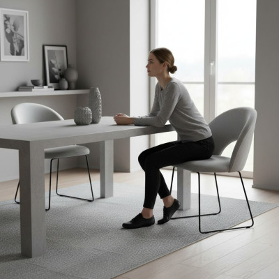 Design waiting room chair seat practice dining room chairs fabric textile upholstery
