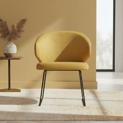 Chair 4x Lounge Armchair Chair Set Restaurant Club Living Room Upholstered Armchair