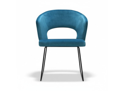 Modern armchairs group 8 chair set green upholstery armrest design