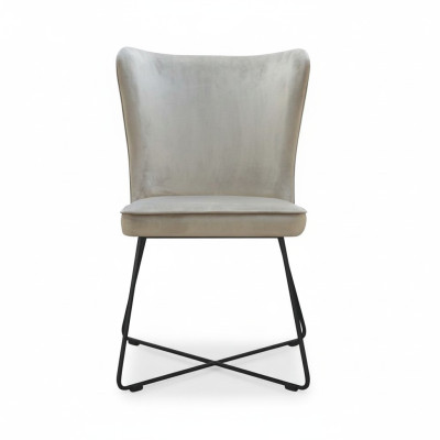 Chair 6x Dining Room TV Club Textile Seat Armchair Set New Lounge Chairs