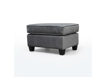 Seat stool pouf ottoman footstool ottoman velvet 75x53cm
