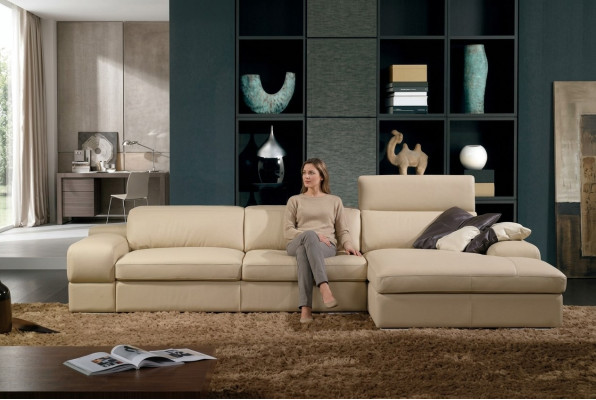Corner sofa couch upholstery living landscape leather corner sofas set L shape