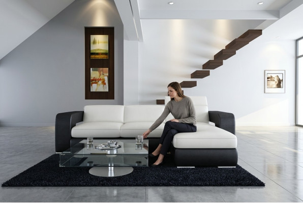 Corner couch corner suite L-shaped sofa corner sofa suite upholstery decorative couch