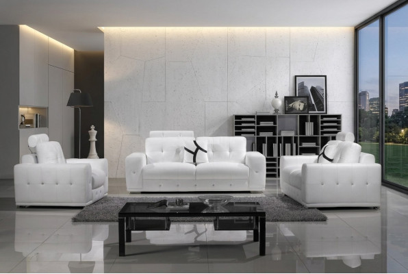 Leather sofa couches sofa suite sofa seat set sofas upholstered couch 3-piece armchair