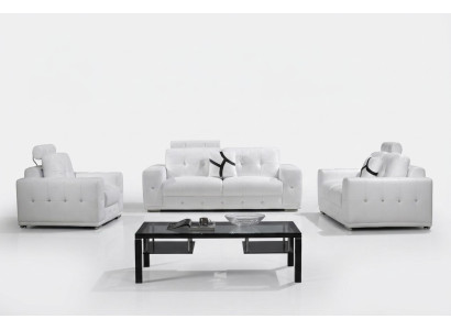 Leather sofa couches sofa suite sofa seat set sofas upholstered couch 3-piece armchair