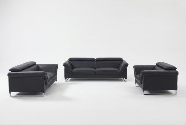 Modern sofas couches upholstery leather 3+2 seater sofa set newly furnished set