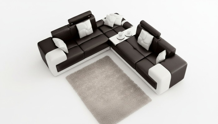 Corner couch corner unit L-shaped sofa set upholstery couch living landscape