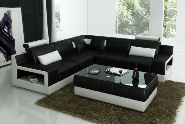 Designer suite sofa couch corner sofa with stool living room landscape upholstery