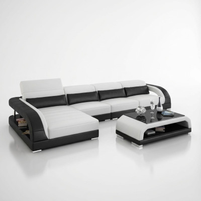 Exclusive living room couch set L-shaped sofas
