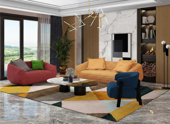 Luxury sofa set textile upholstery couches sofa living room 3+2 set